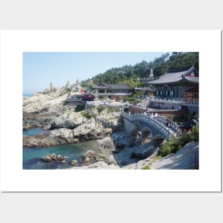 korea Busan Haedong Yonggungsa Temple Posters and Art